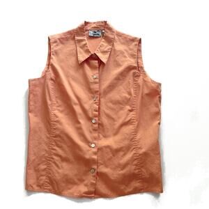 Liz Claiborne Classics , Size 14, Sleeveless Button Down